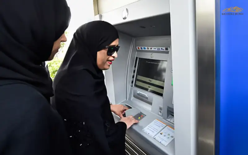 ATM balance check in UAE using secure banking system