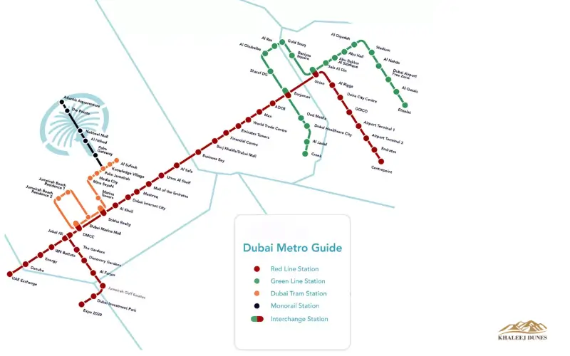 Dubai Metro Red Line Complete Guide | Route, Stations, Timings 2026