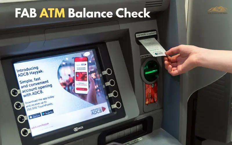 FAB ATM Balance Check Complete Guide UAE