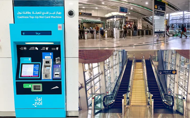 Nol card ticket machine