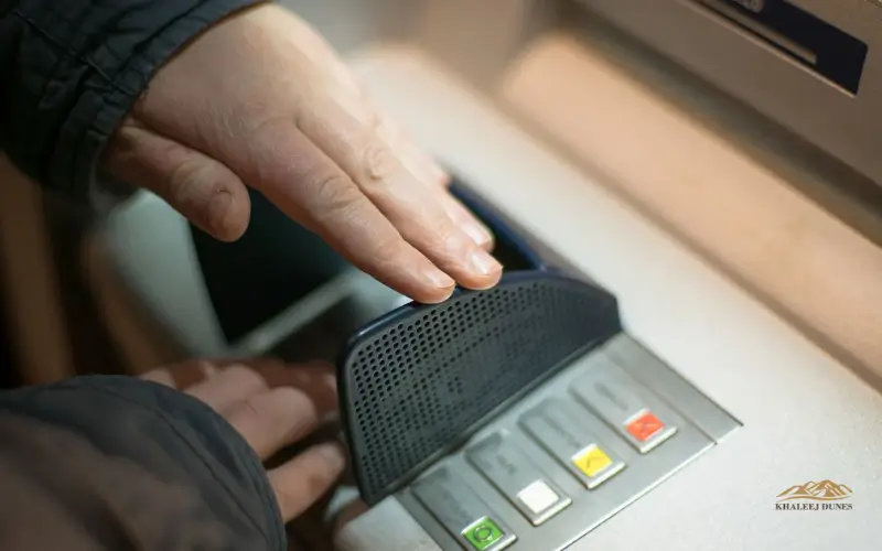 Safe ATM balance check in UAE banking system
