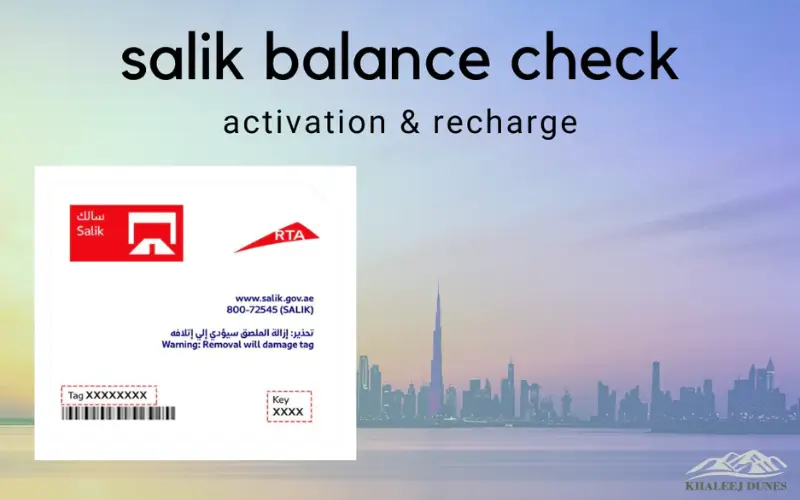 How to Check Salik Balance Online in Dubai 2026