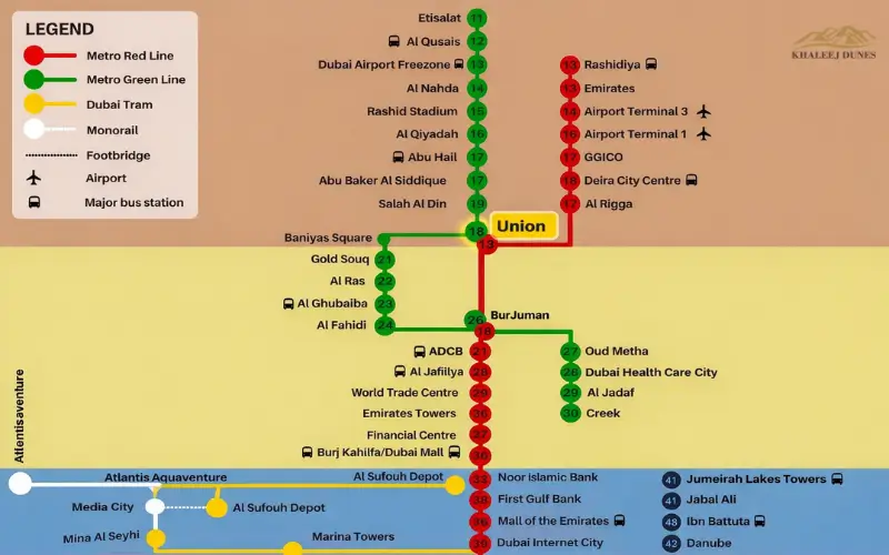 union station map