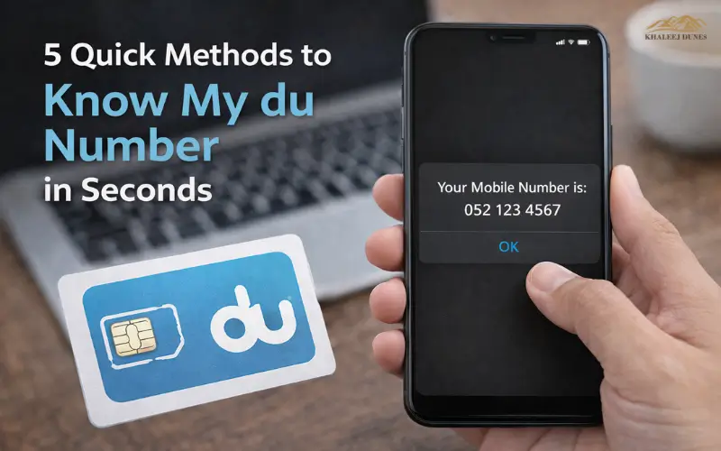 5 Quick Methods to Know My du Number in Seconds