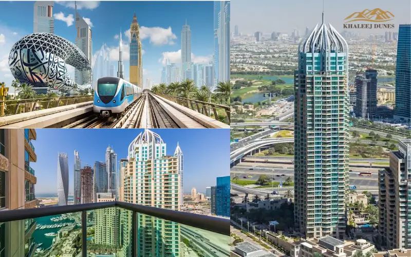 Mesk Tower Dubai transportation