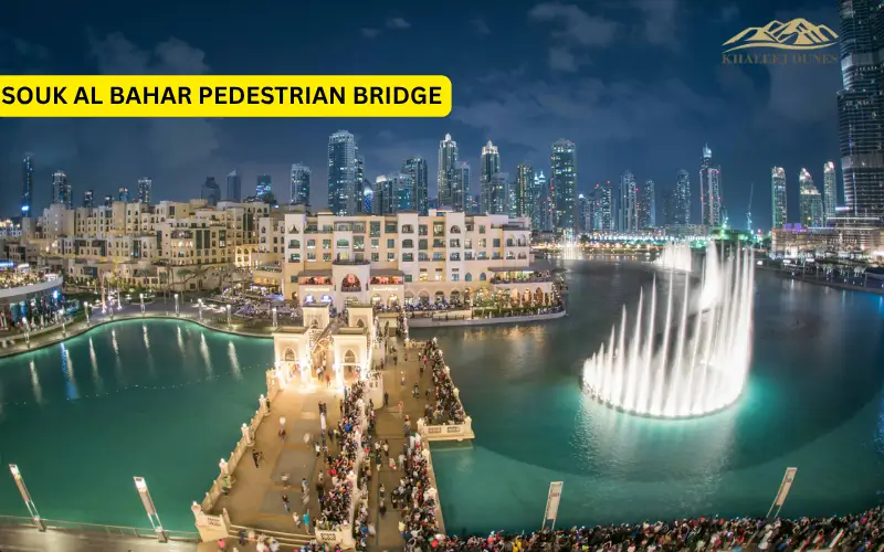 Souk Al Bahar pedestrian bridge