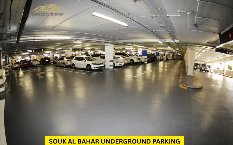 Souk Al Bahar underground parking