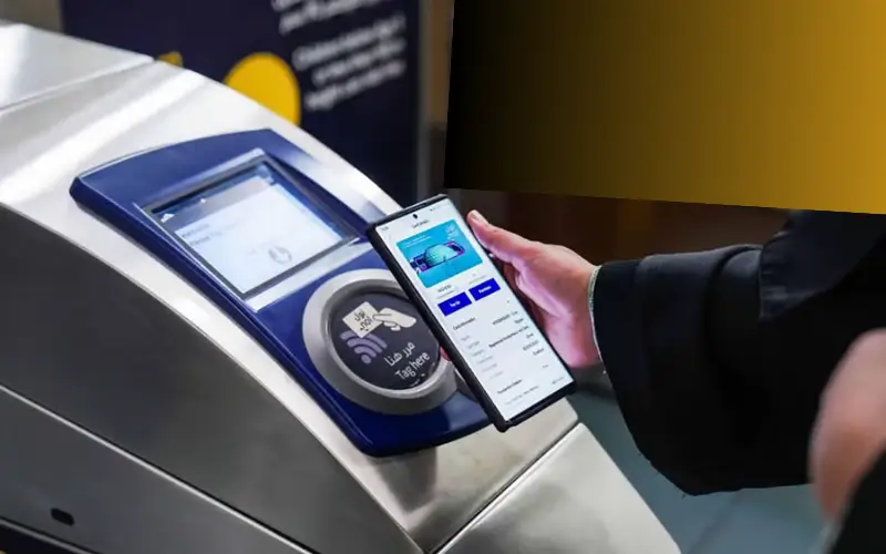 Nol card ticket machine