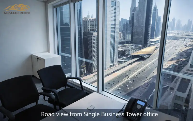 road view from office