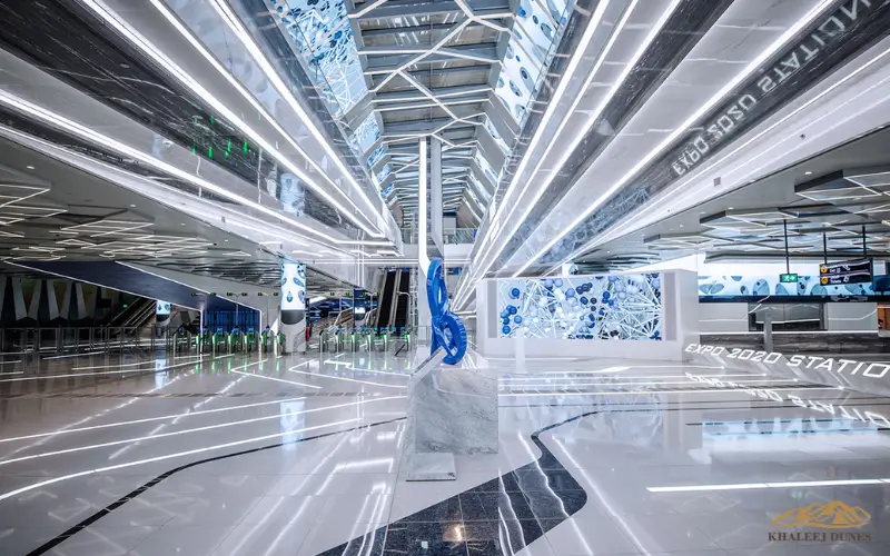 EXPO Metro Station overview