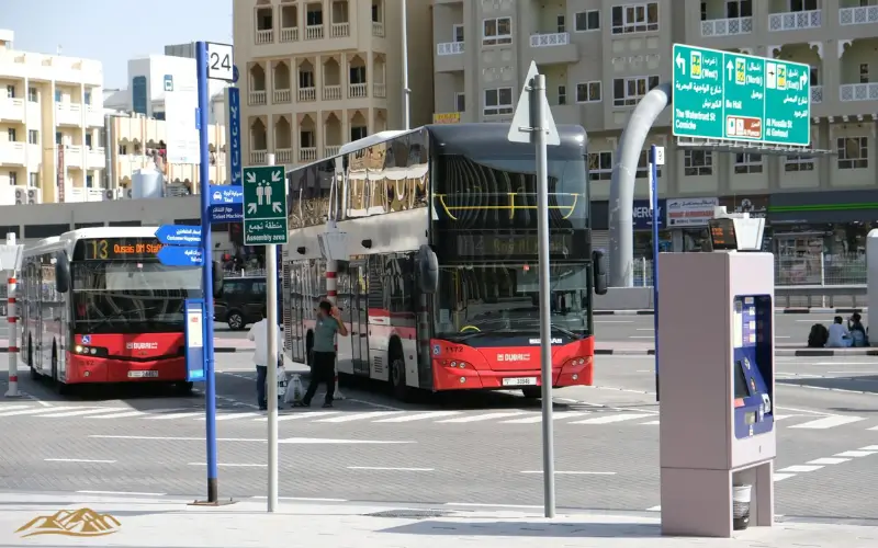 Al Satwa Bus Station Dubai