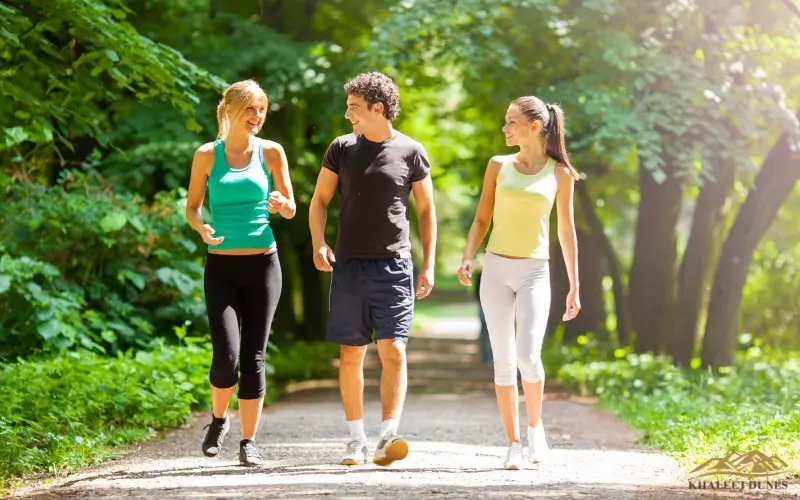 Walking and Jogging