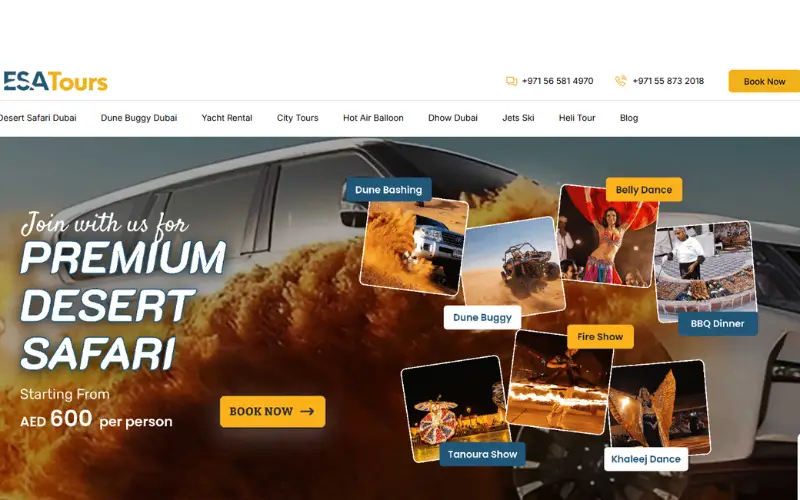 What Makes ESA Tours Different from Other Dubai Tour Operators?