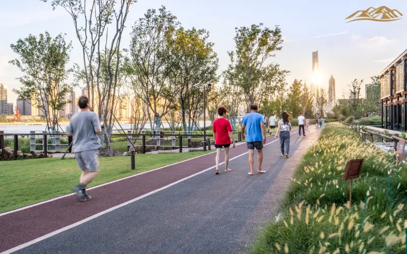 Walking and Jogging Paths