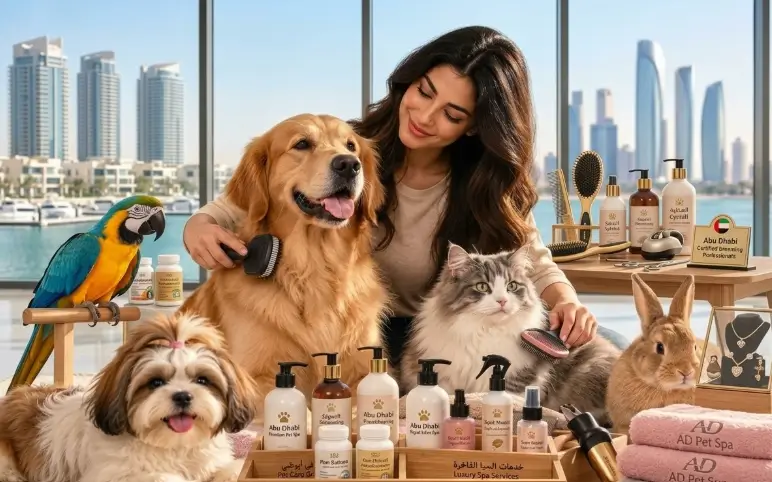 pet grooming in Abu Dhabi
